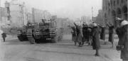 Танки англійського виробництва Черчіль на Хрещатику, 7 листопада 1943 р.