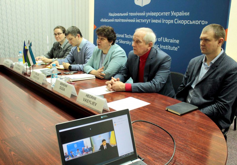 Онлайн-зустріч з представниками Посольства  Узбекистану в Україні