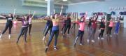 Заняття з аеробіки у Центрі фізичного виховання і спорту НТУУ “КПІ”