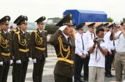 Випуск молодих офіцерів - казахські офіцери