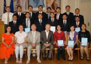 Вручення сертифікатів фахівцям із КНР