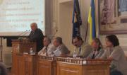 Академік НАН України Михайло Ільченко відкриває конференцію