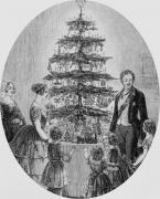 Різдвяна ялинка у Віндзорському замку, 1848 р.