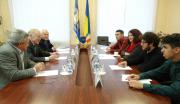 Виконавці спільної українсько-румунської НДР під час офіційної зустрічі