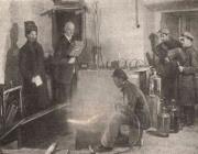 Відпрацювання технології електрозварювання в механічних майстернях КПІ, 1928 р.