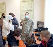 Під час зустрічі школярів з курсантами та викладачами ІСЗЗІ