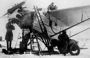 Підготовка до польоту літака К-3, Харків, 1926 р.