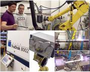 Виконання експериментів лазерного термооброблення в Університеті Західної Богемії
