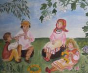 Дружня українська родина